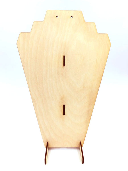 Necklace Display Stand, Deco Bust with Earring Holes - INSTANT Digital Download