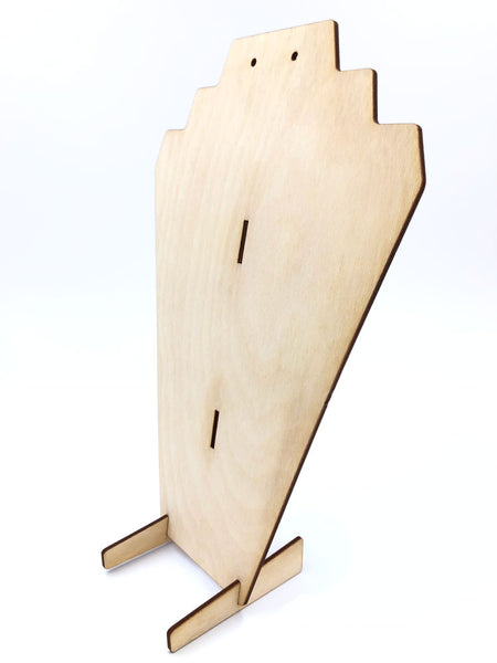 Necklace Display Stand, Deco Bust with Earring Holes - INSTANT Digital Download