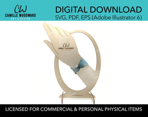 Bracelet Display Stand Vertical - INSTANT Digital Download