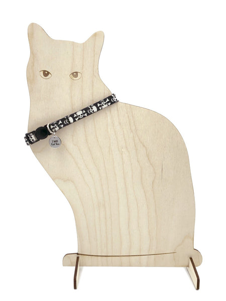 Cat SVG, Retail Display SVG, Pet Collar Display Stand, Pet Products Display - Digital Download for Laser Cutters