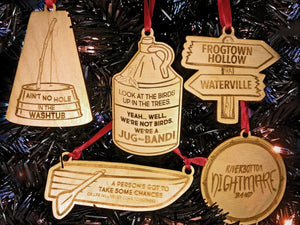 Emmet Otter's Jug-Band Christmas Movie-Inspired Ornaments, with Quotes