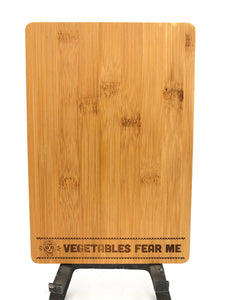 Bamboo Cutting Board - Vegetables Fear Me