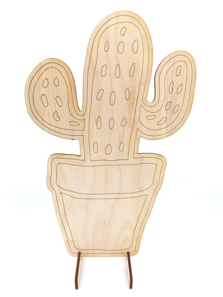 Earring and Jewelry Display Stand, Northlight Cactus Compact - INSTANT Digital Download