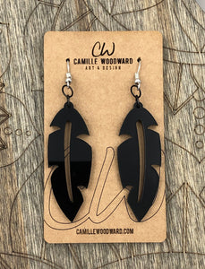 Feather Shape Earrings