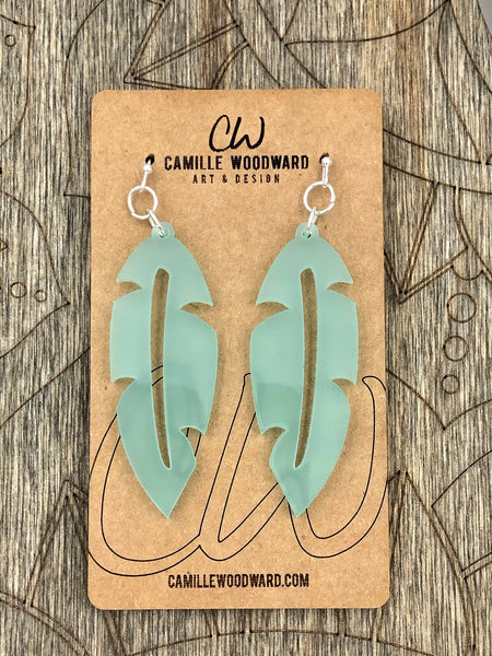 Feather Shape Earrings