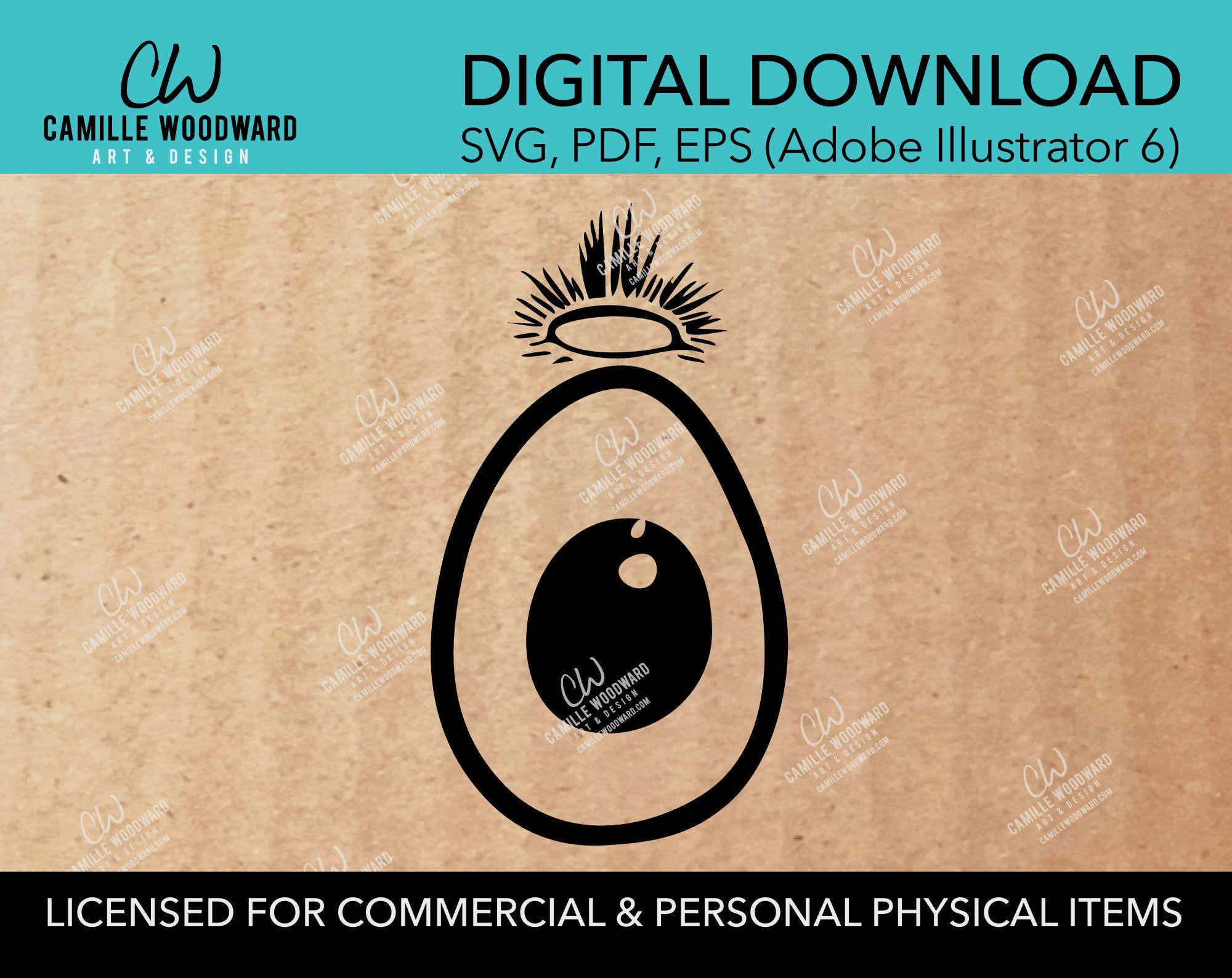 Holy Avocado, SVG - INSTANT Digital Download