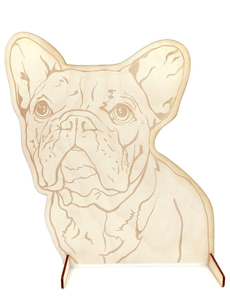 Pet Display Stand French Bulldog, PNG SVG - INSTANT Digital Download