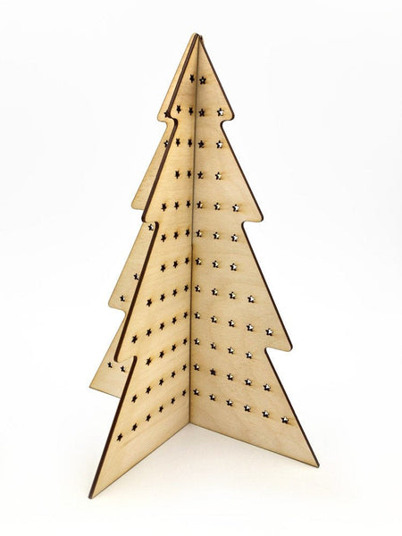 Earring Display Stand, Christmas Tree 3D - INSTANT Digital Download