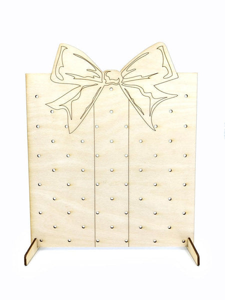 Earring and Jewelry Display Stand, Gift Box With Bow - INSTANT Digital Download