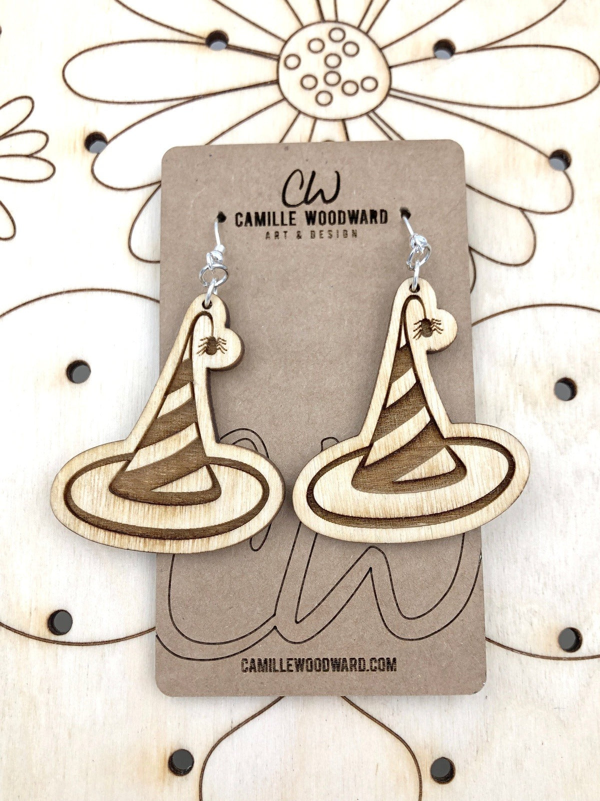 Witch's Hat Earrings