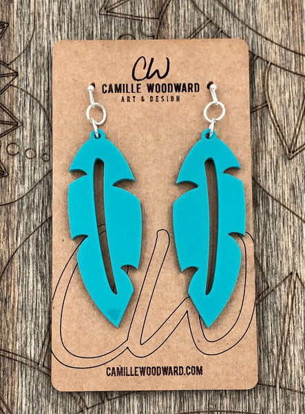 Feather Shape Earrings