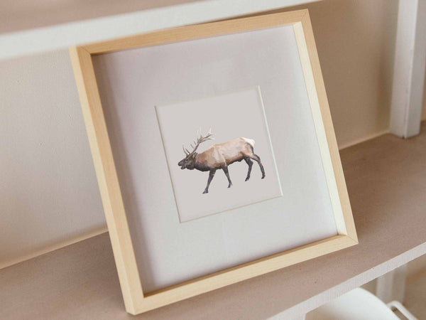 Elk Art Bugling  - PNG Sublimation Digital Download