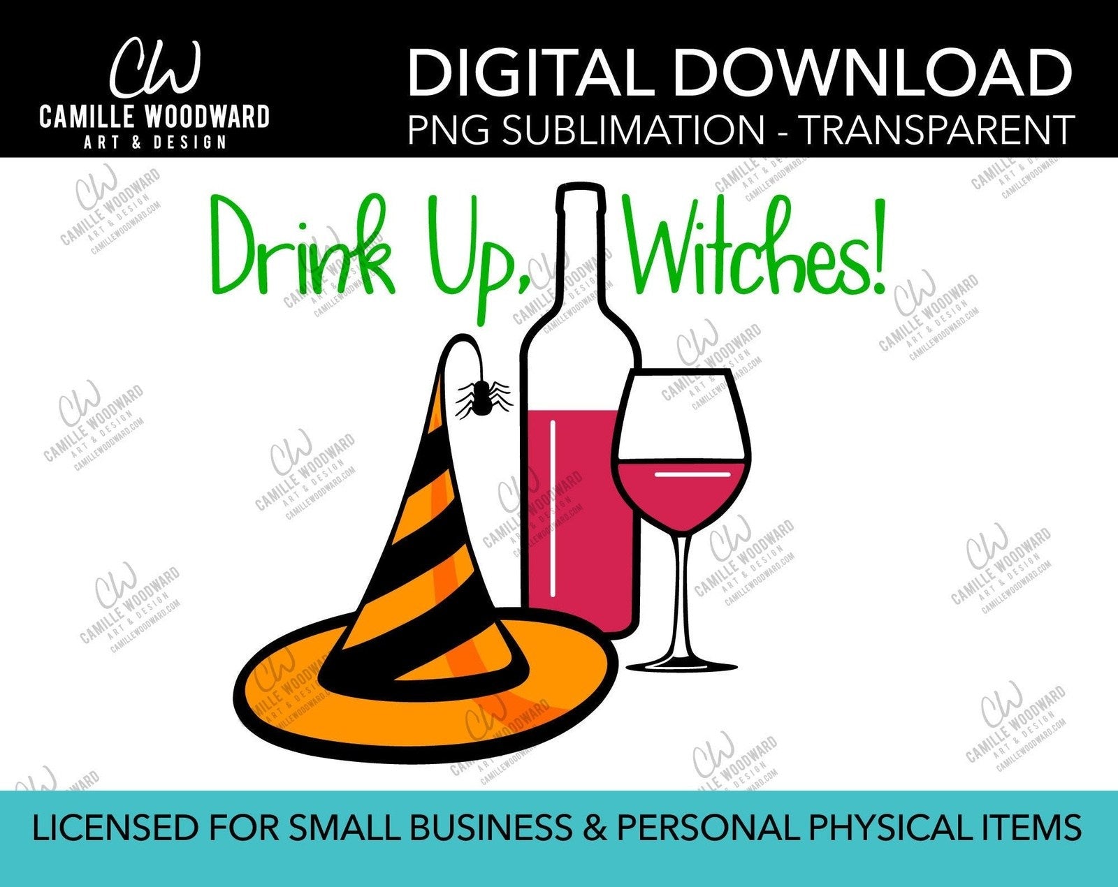 Drink Up Witches, PNG - Sublimation Digital Download