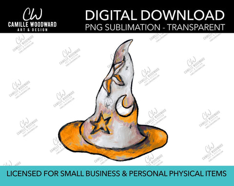 Magic Hat Celestial Orange, PNG - Sublimation Digital Download