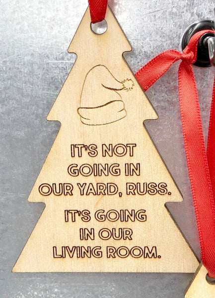 Clark Griswold Lampoons Christmas Ornaments Movie Quotes, Wood Acrylic