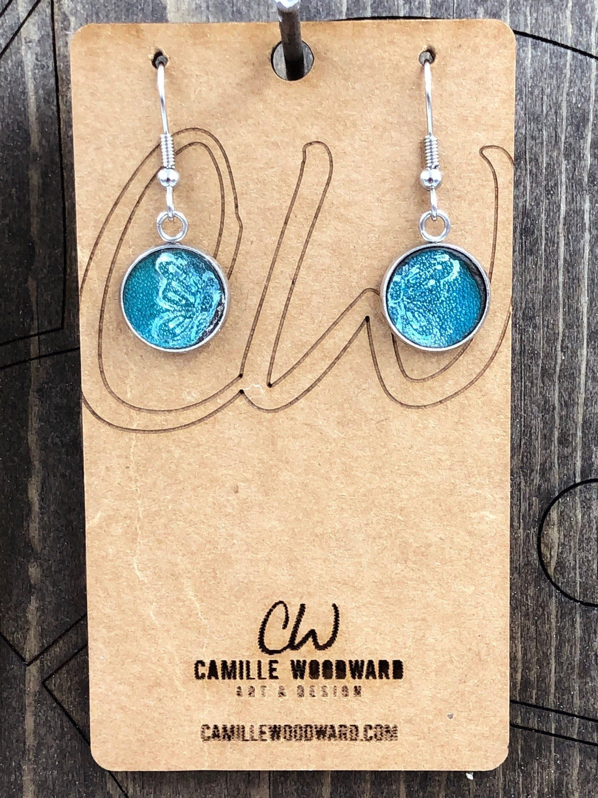 Butterfly Earrings, Butterfly Earrings Dangle, Boho Handmade Earrings, Hand Stamped, Butterfly Wings Earrings, Genuine Leather